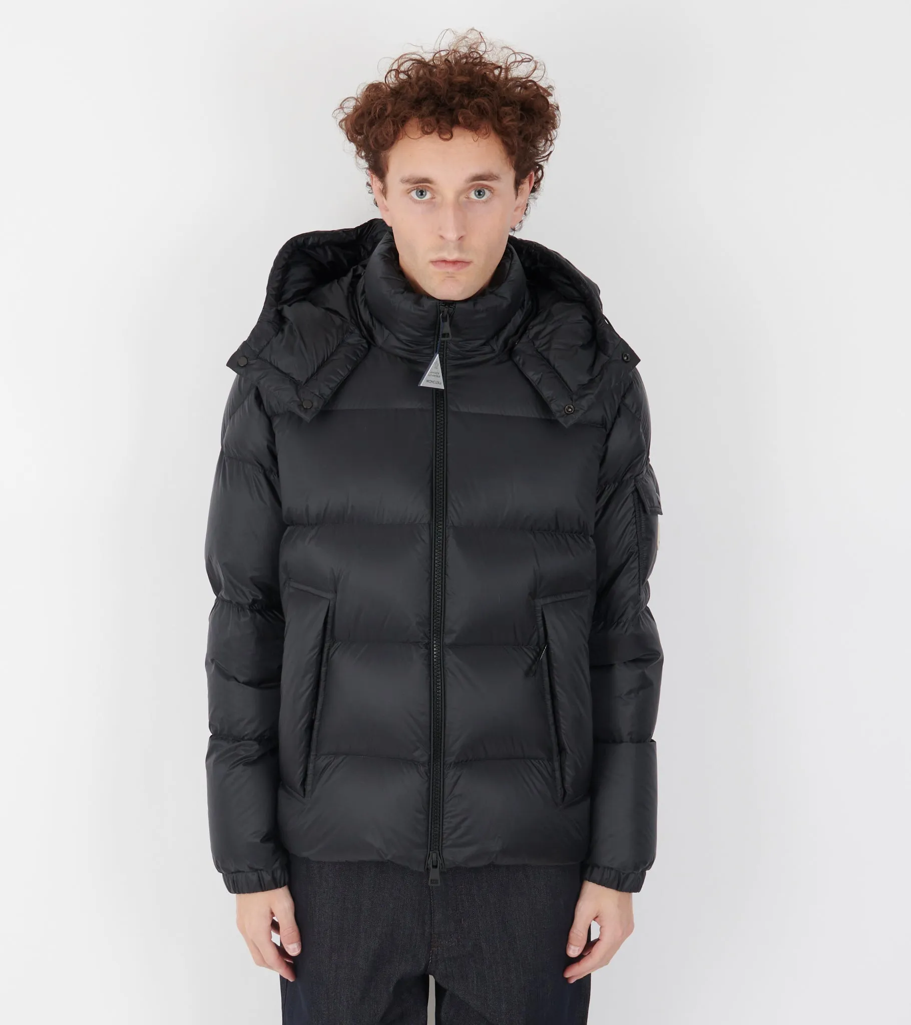 Couyere Hooded Down Jacket Black sold by Dr. Adams product image thumbnail 2