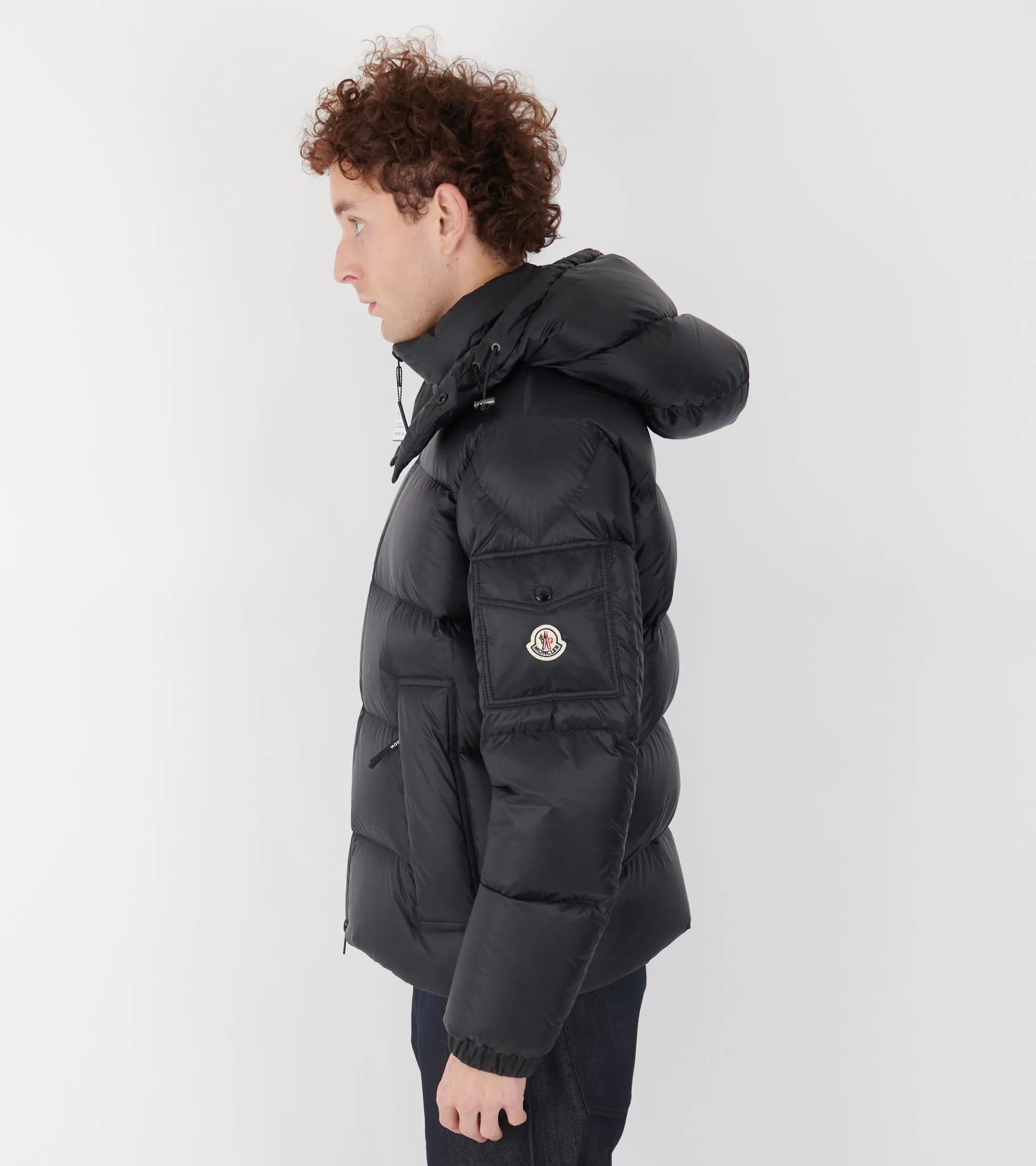 Couyere Hooded Down Jacket Black sold by Dr. Adams product image thumbnail 4