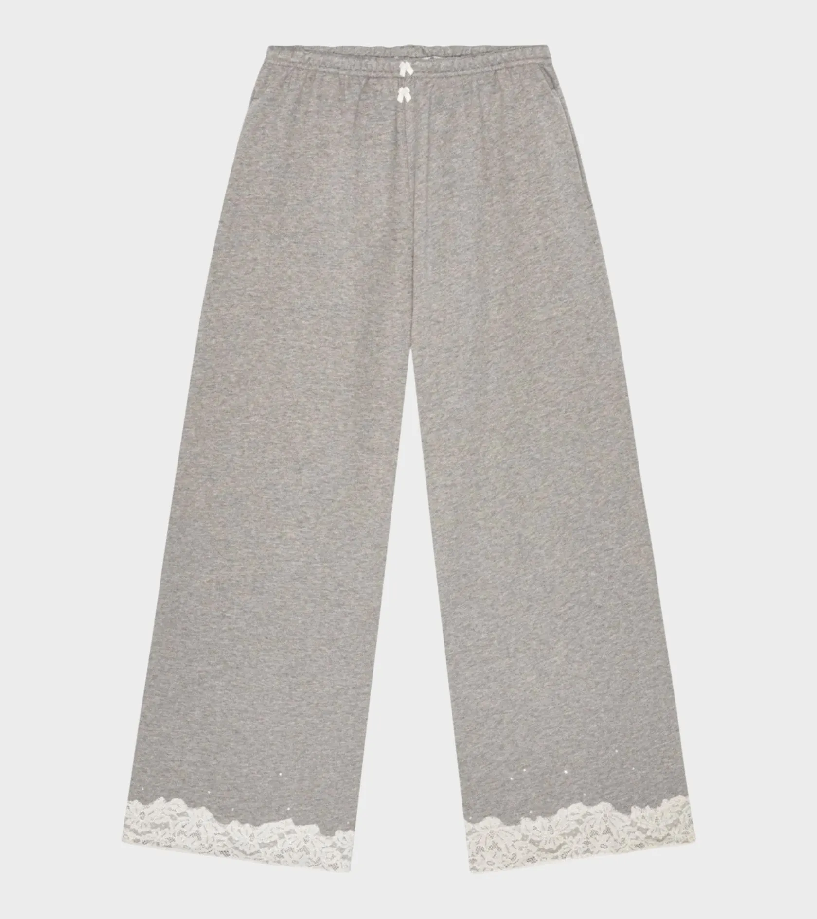 Lace Sweatpants Light Grey Melange sold by Dr. Adams