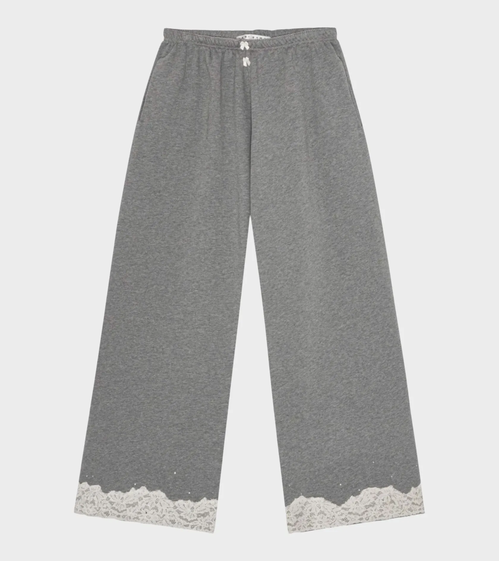 Lace Sweatpants Dark Grey Melange sold by Dr. Adams