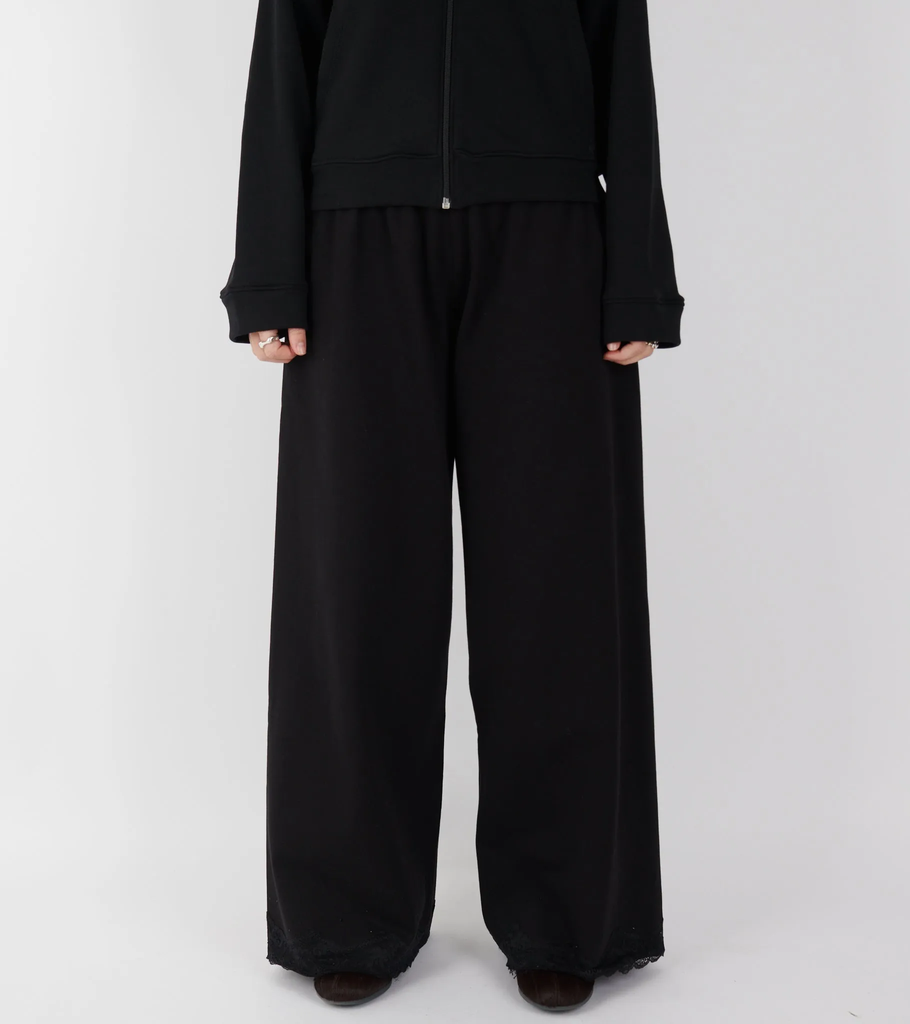 Lace Sweatpants Black sold by Dr. Adams product image thumbnail 3
