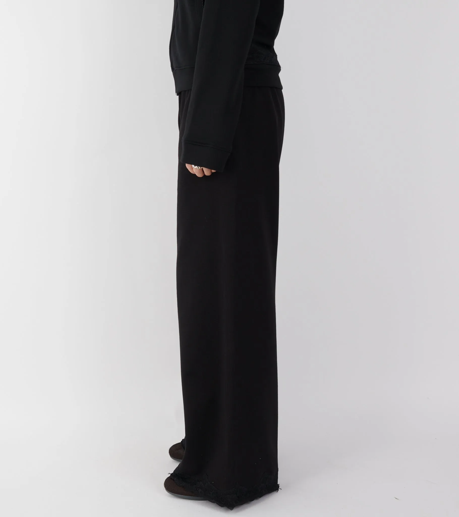 Lace Sweatpants Black sold by Dr. Adams product image thumbnail 4