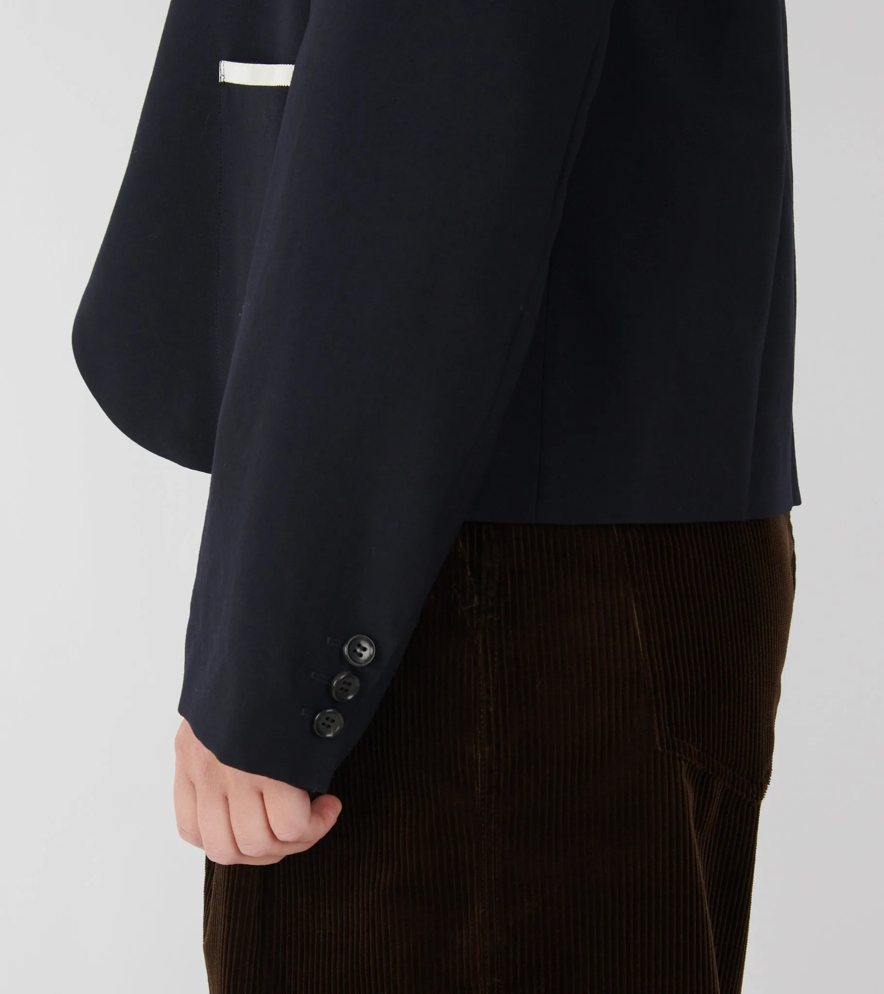 Piping Jacket Navy/White sold by Dr. Adams product image thumbnail 4