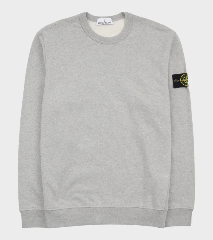 Patch Sweatshirt Grey Melange sold by Dr. Adams
