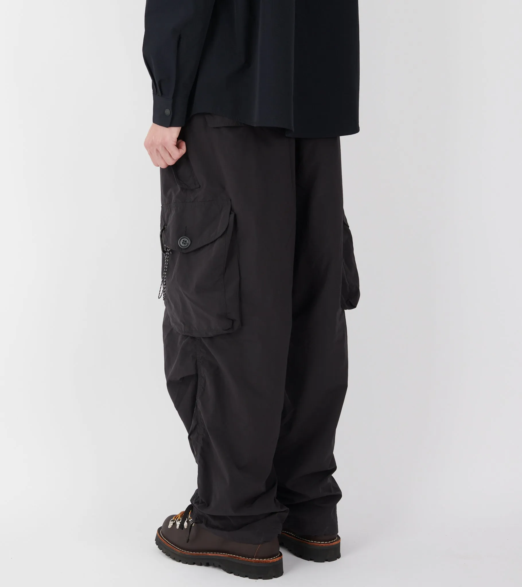 Oversized Cargo Pants Black sold by Dr. Adams product image thumbnail 5
