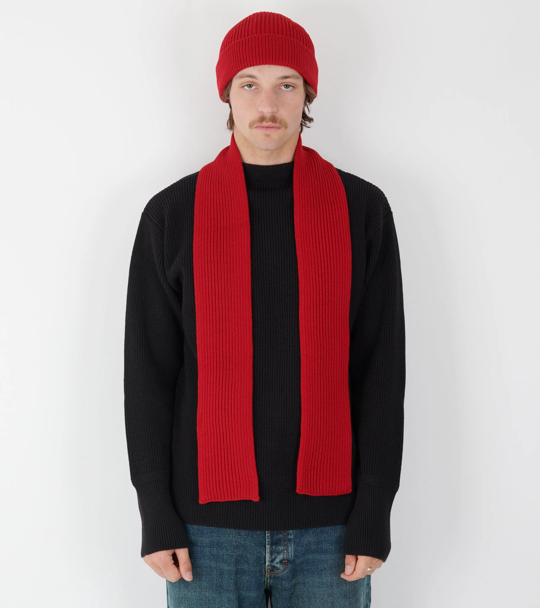 Short Scarf Red sold by Dr. Adams product image thumbnail 2