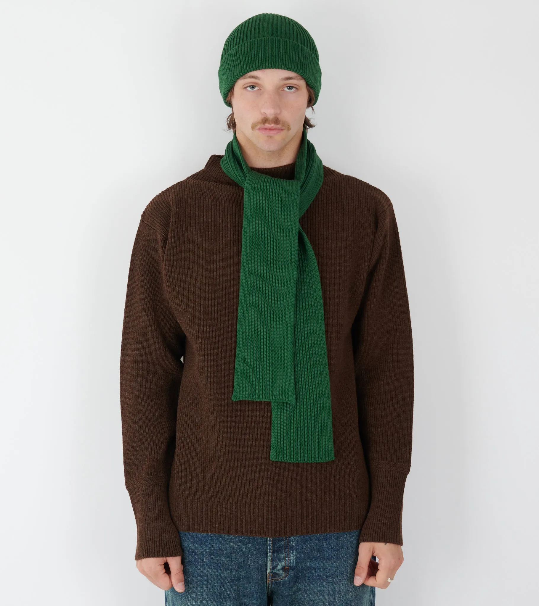 Short Scarf Green sold by Dr. Adams product image thumbnail 2