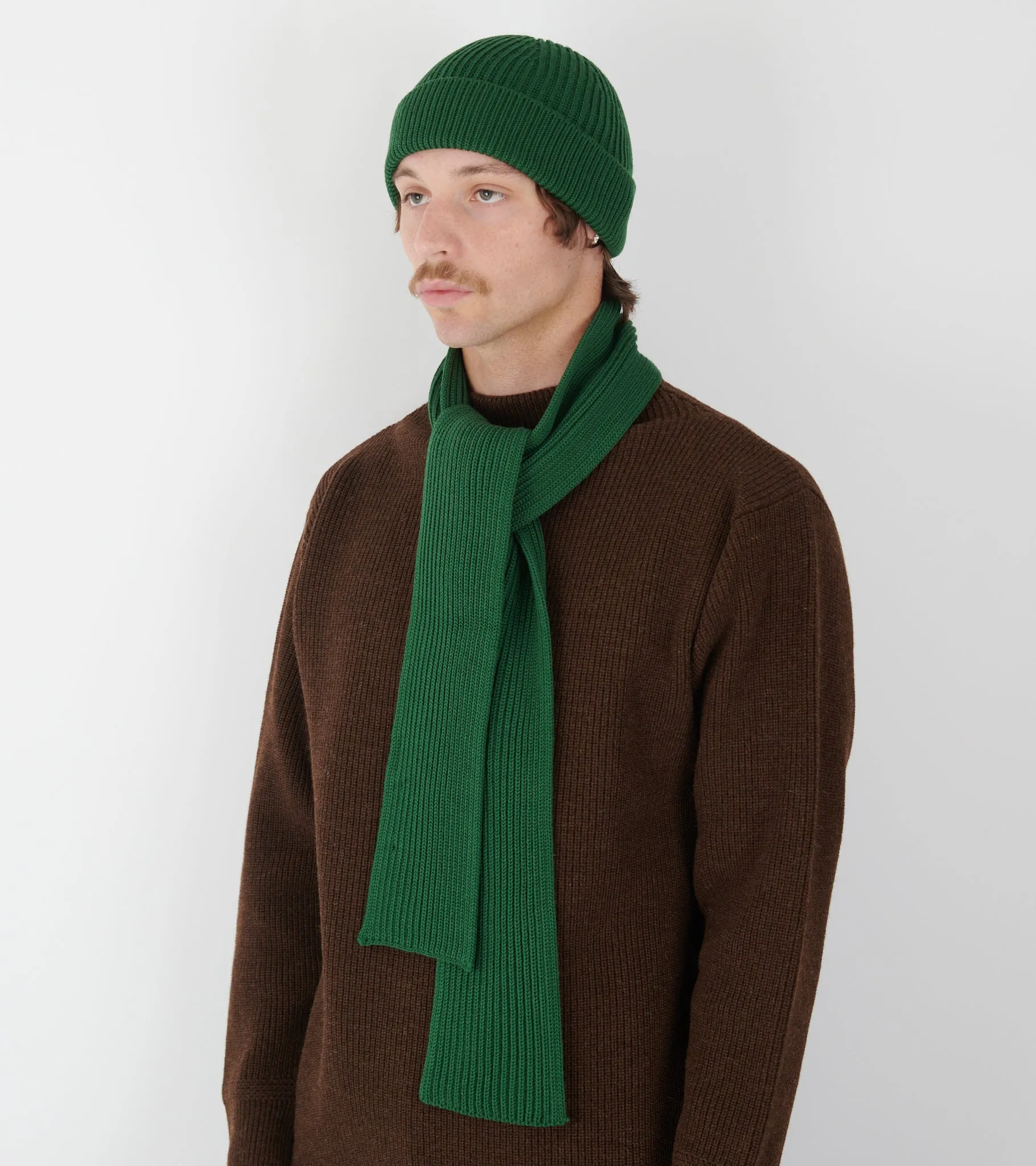Short Scarf Green sold by Dr. Adams product image thumbnail 3