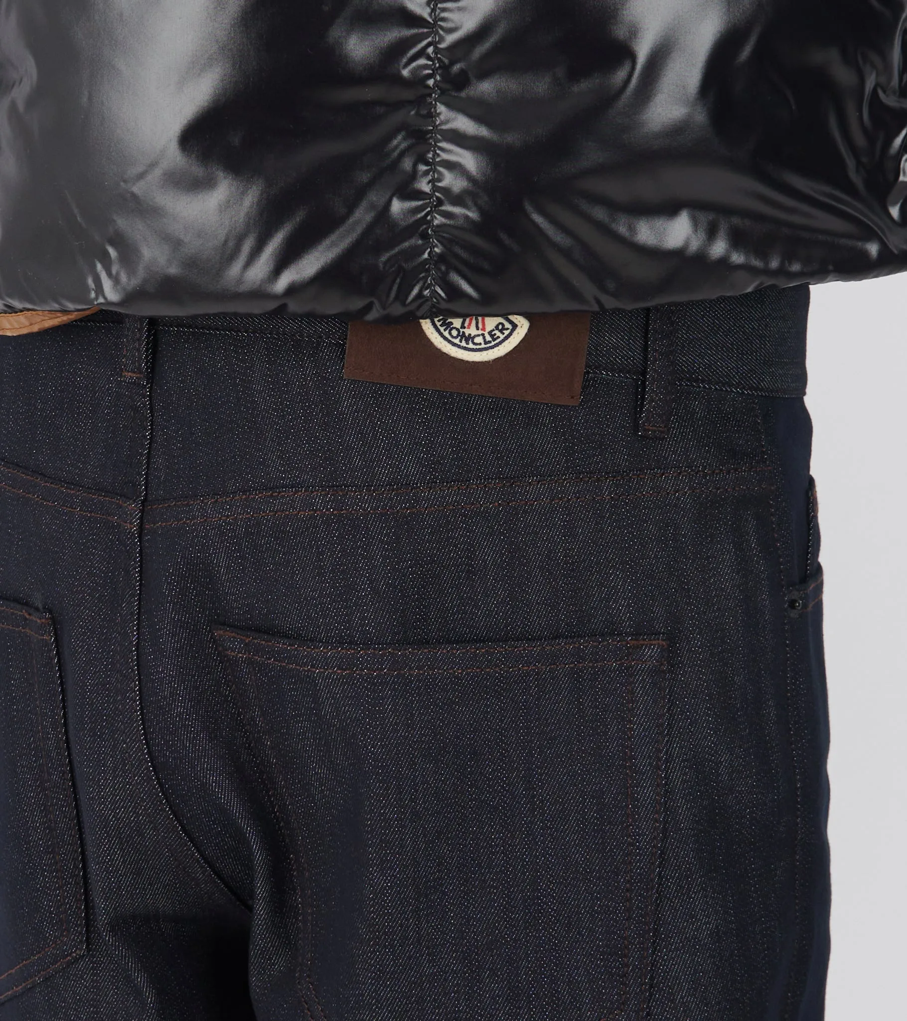 Straight Leg Denim Jeans Denim Blue sold by Dr. Adams product image thumbnail 4