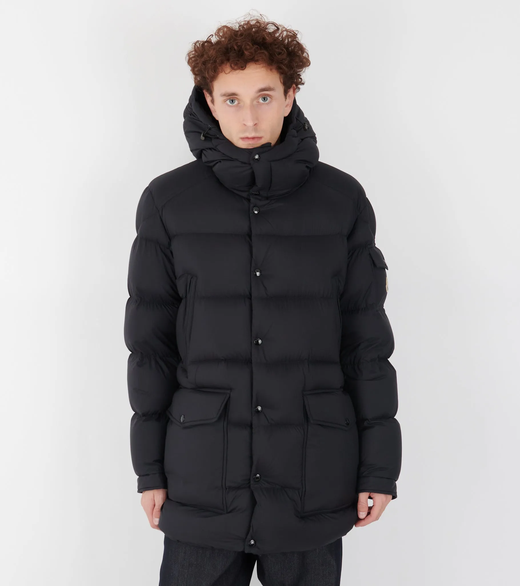 Bretagne Hooded Down Jacket Black sold by Dr. Adams product image thumbnail 2