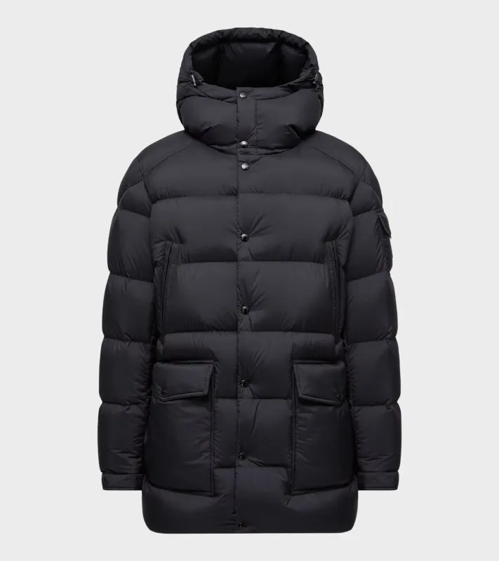 Bretagne Hooded Down Jacket Black sold by Dr. Adams