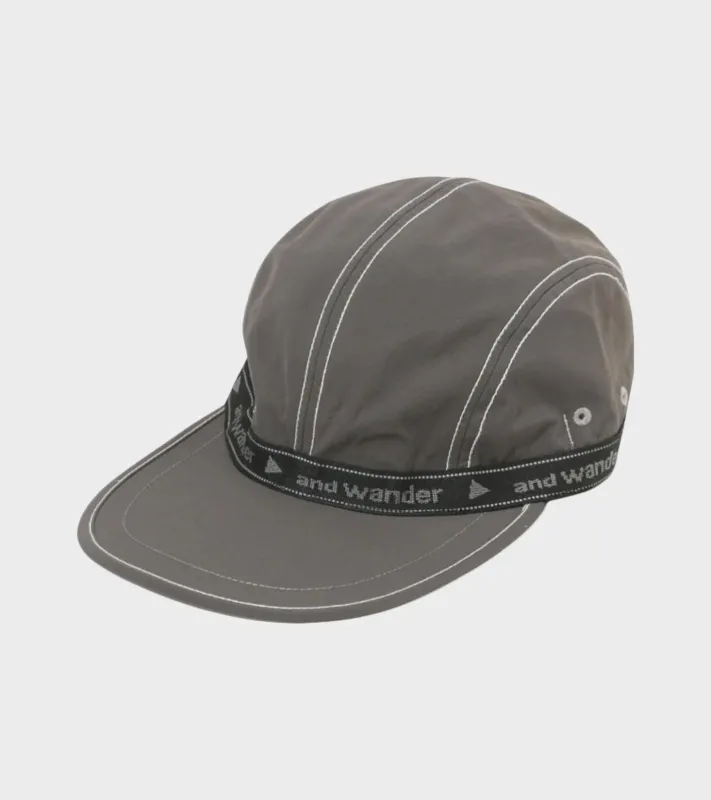 Tape Cap Dark Grey made by and WANDER
