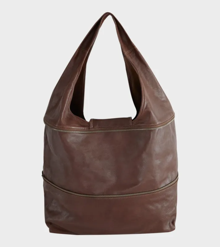 Riba Zip Bag Brown sold by Dr. Adams