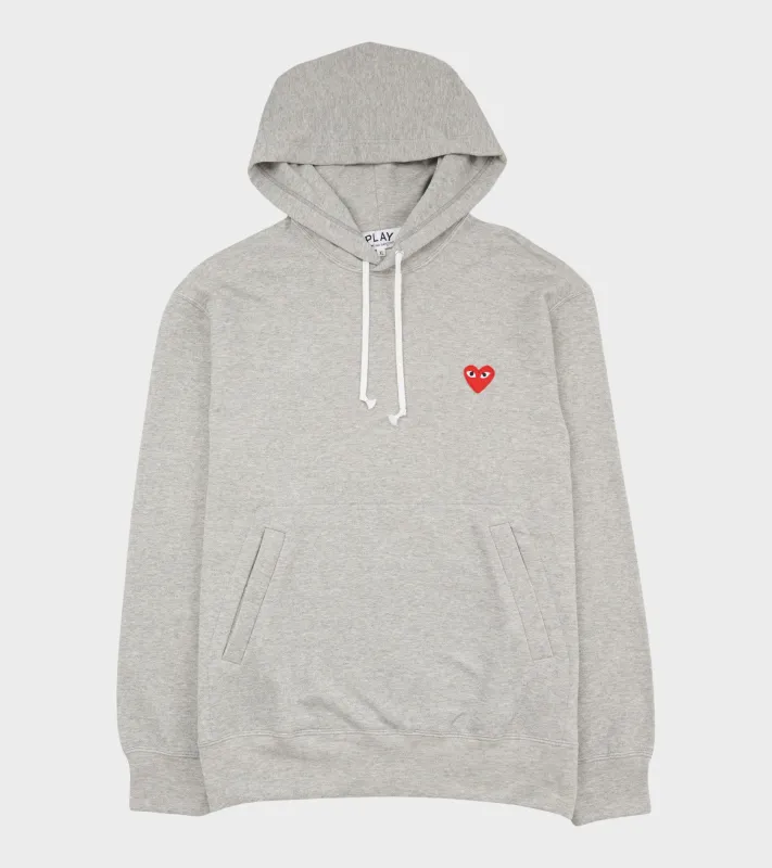 U Red Heart Hoodie Grey sold by Dr. Adams