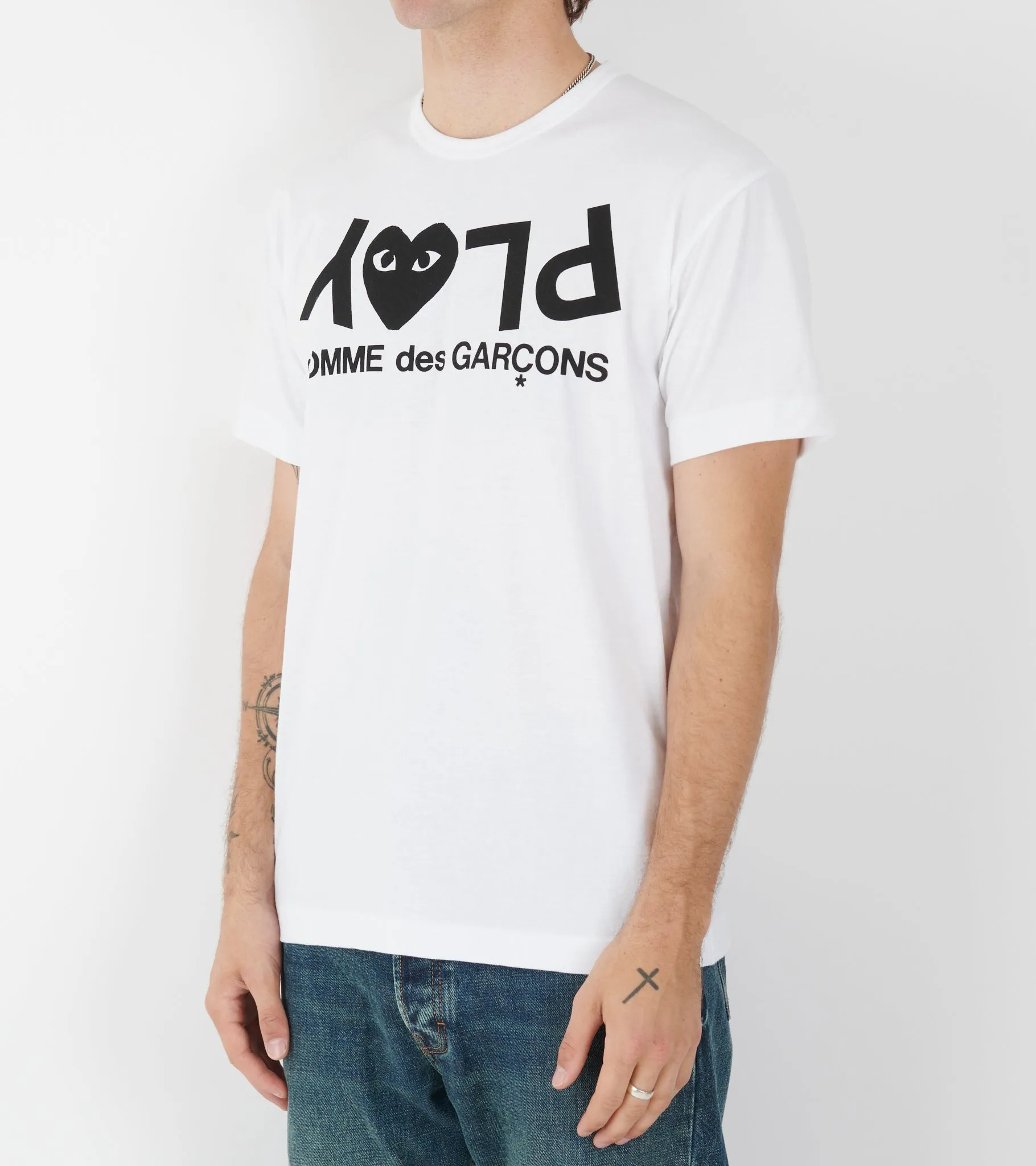 U Logo Print T-shirt White sold by Dr. Adams product image thumbnail 4