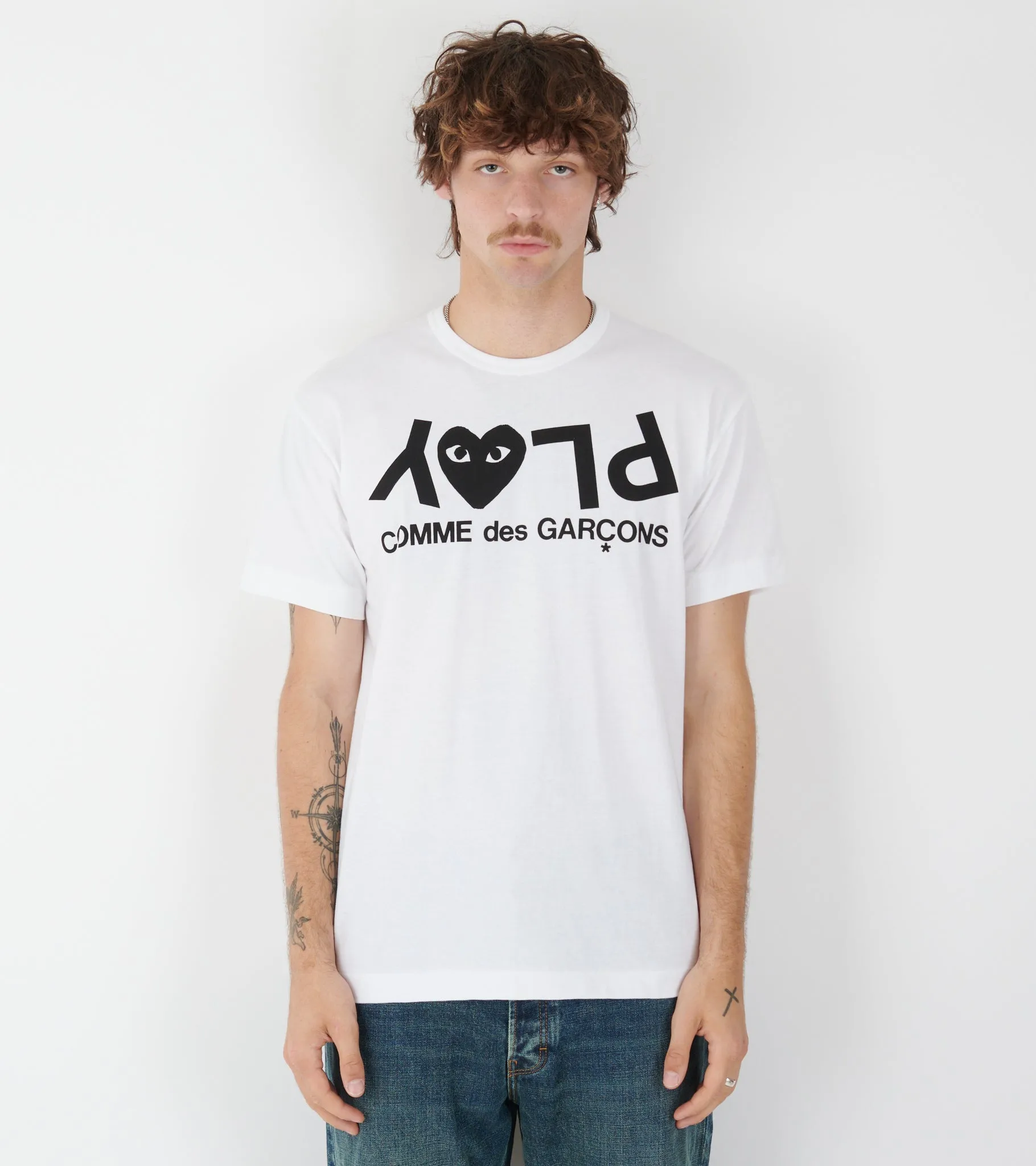 U Logo Print T-shirt White sold by Dr. Adams product image thumbnail 3