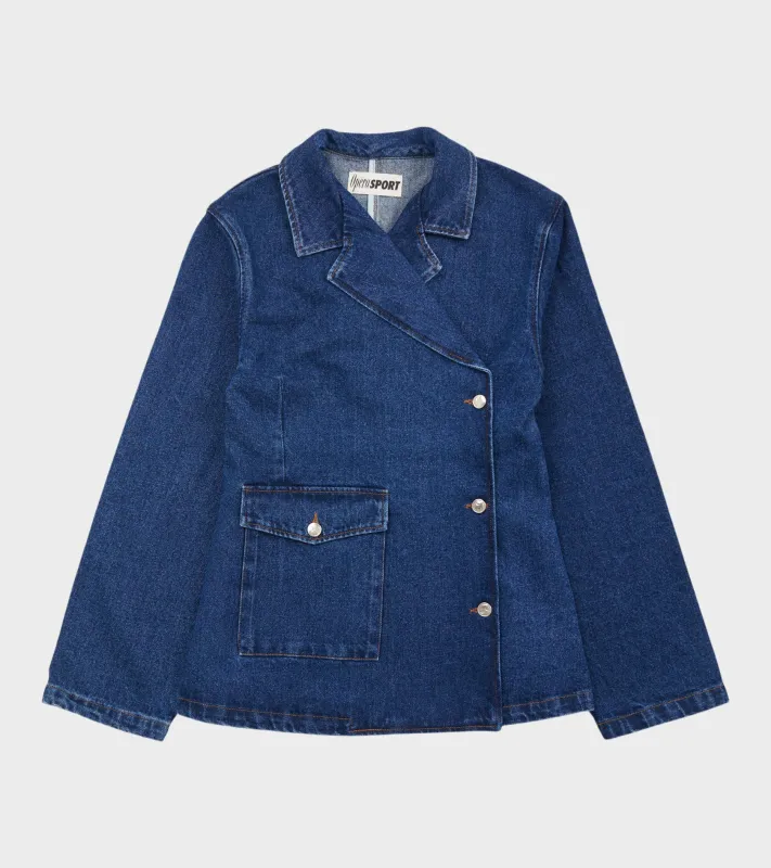 Victoria Denim Blazer Medium Blue sold by Dr. Adams