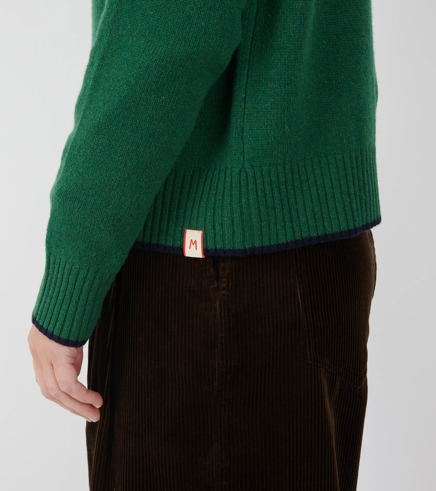 Helen Sweater No. 208 British Green sold by Dr. Adams product image thumbnail 5