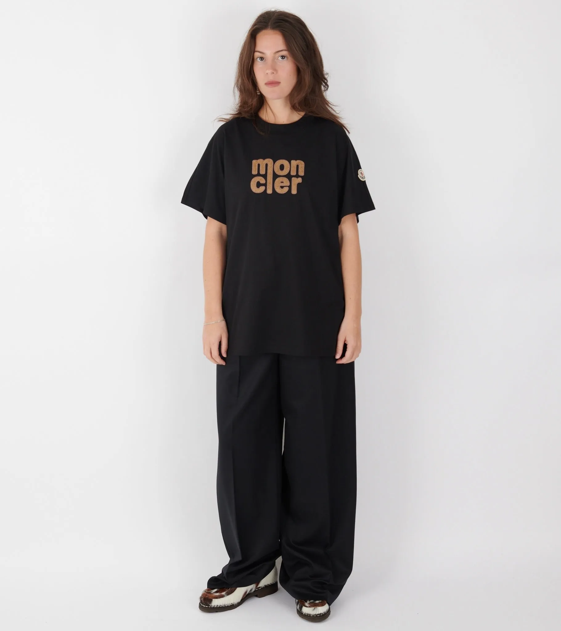 Teddy Logo Cotton T-shirt Black/Brown sold by Dr. Adams product image thumbnail 2