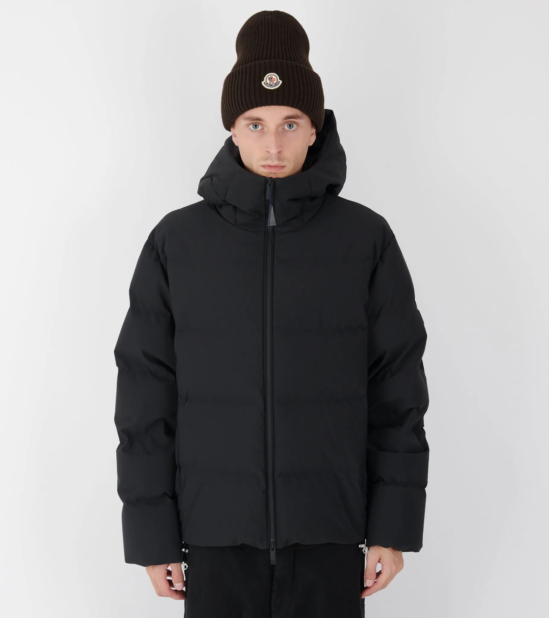 Languedoc Hooded Down Jacket Black sold by Dr. Adams product image thumbnail 2