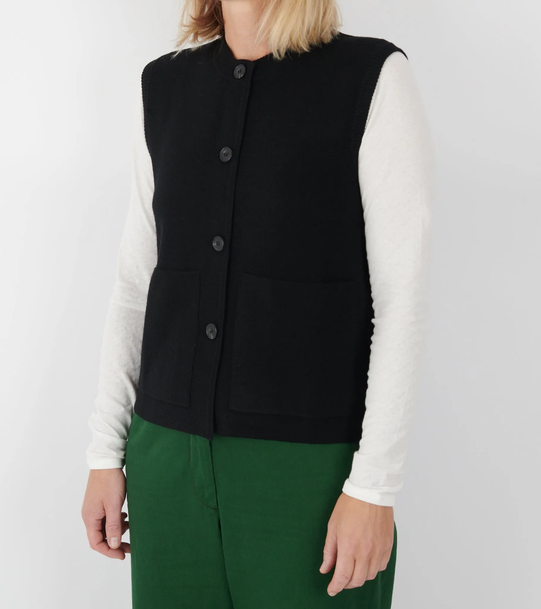 Elva Vest Black sold by Dr. Adams product image thumbnail 3