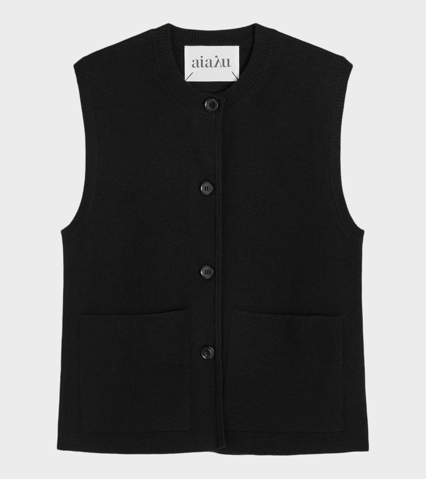 Elva Vest Black sold by Dr. Adams