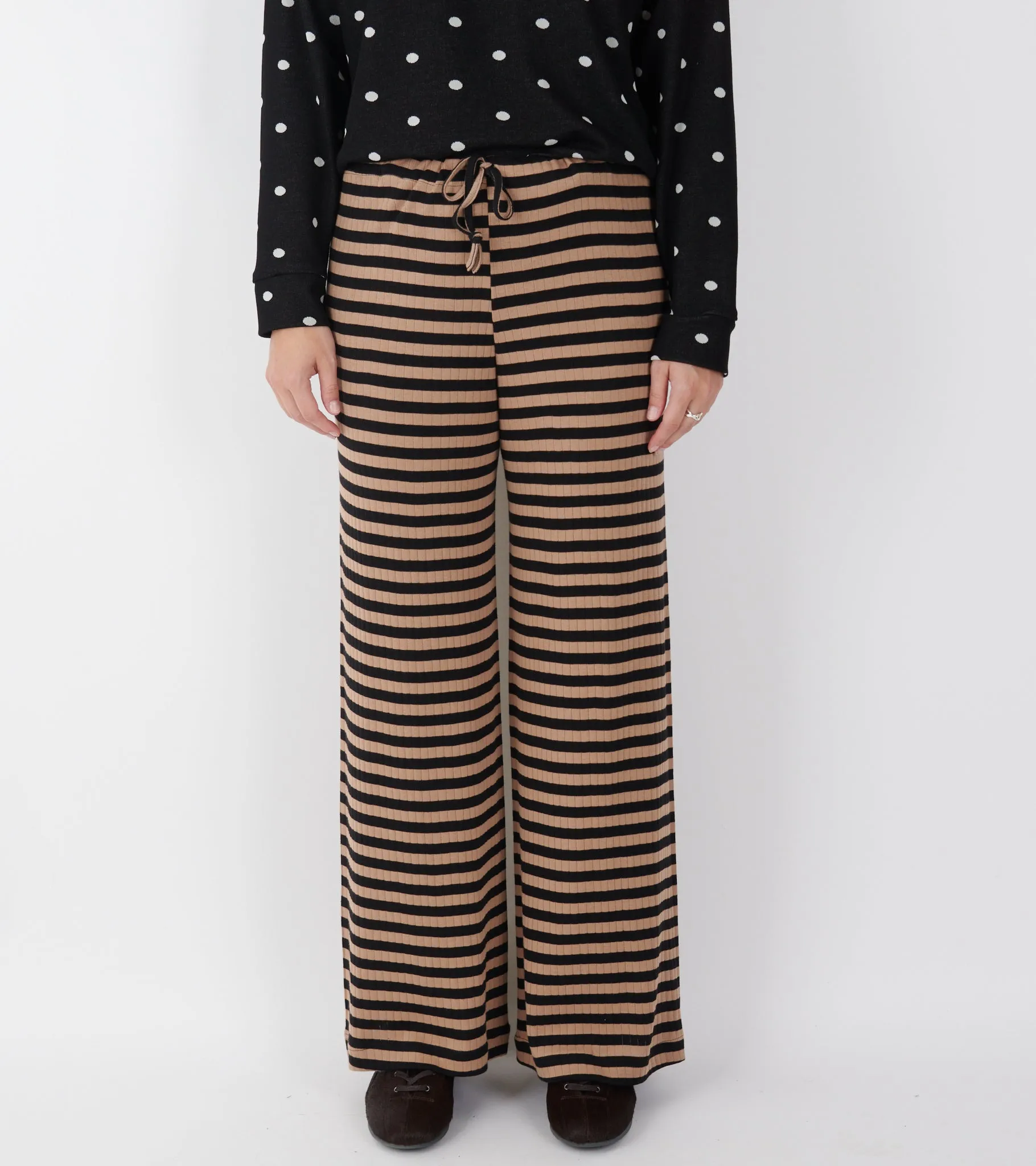 Nova Pants Black/Camel sold by Dr. Adams product image thumbnail 2