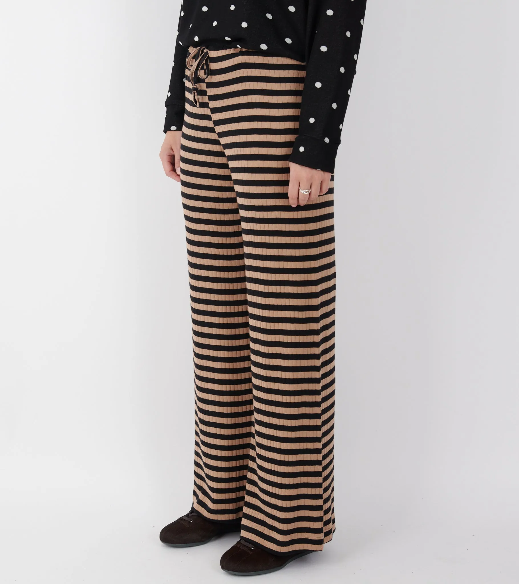 Nova Pants Black/Camel sold by Dr. Adams product image thumbnail 3