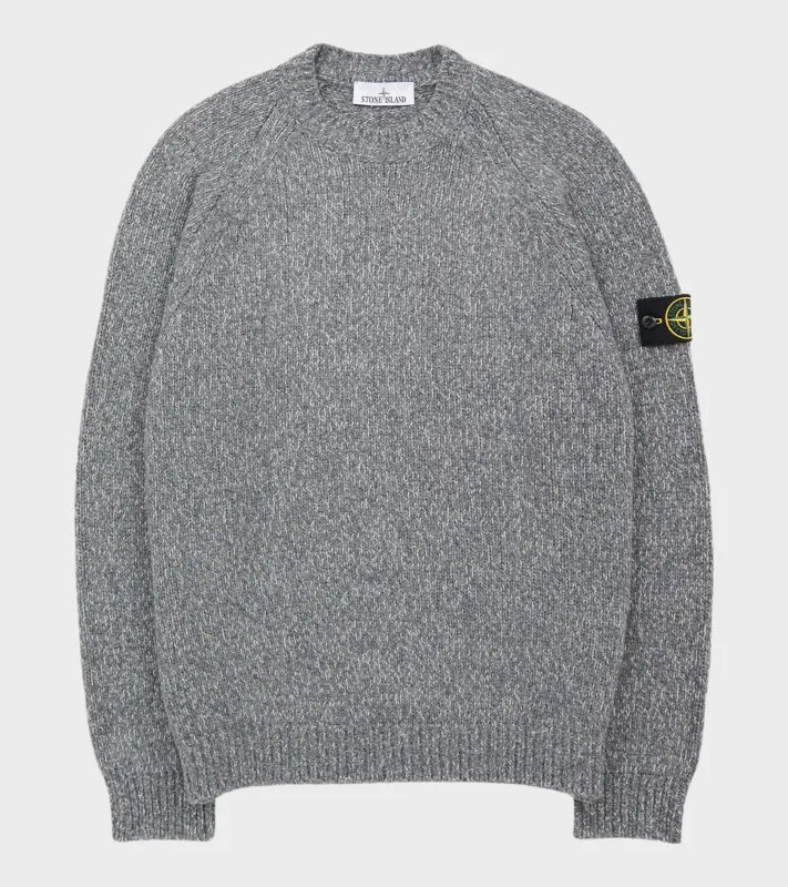 Wool Mix Crewneck Grey Melange sold by Dr. Adams