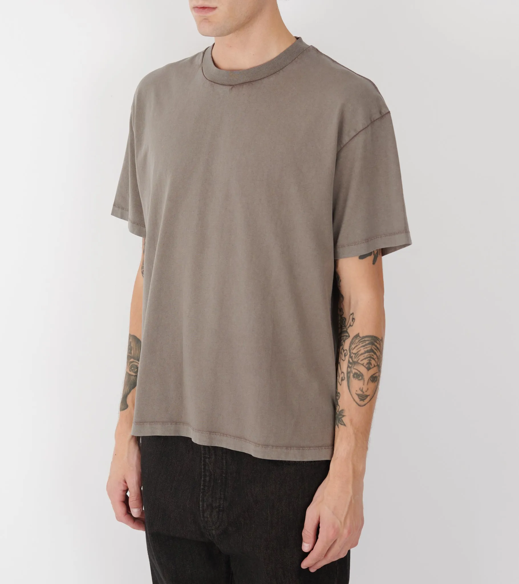 Back Logo Box Tee Earth Brown sold by Dr. Adams product image thumbnail 3