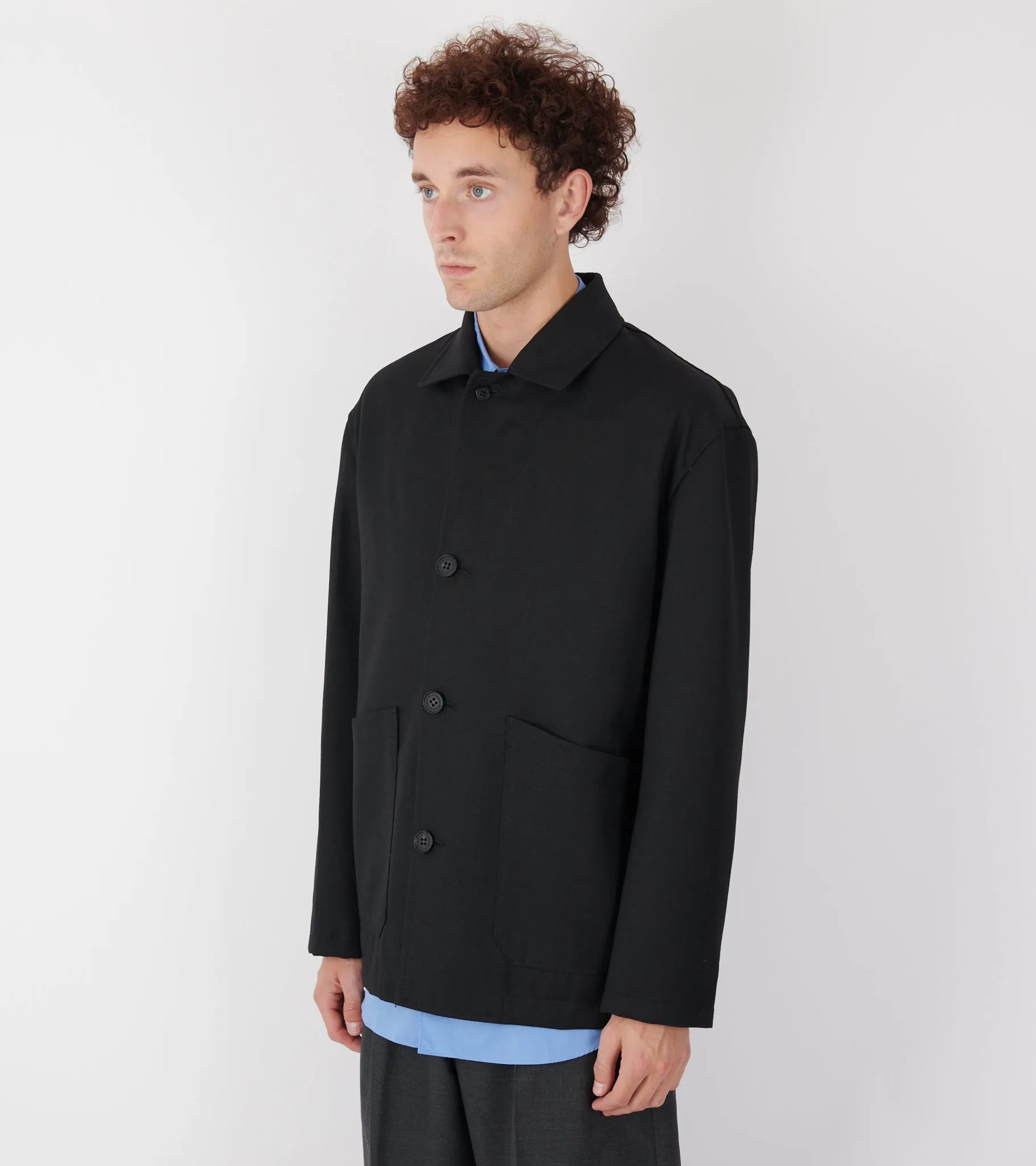 Wool Blazer Black sold by Dr. Adams product image thumbnail 4