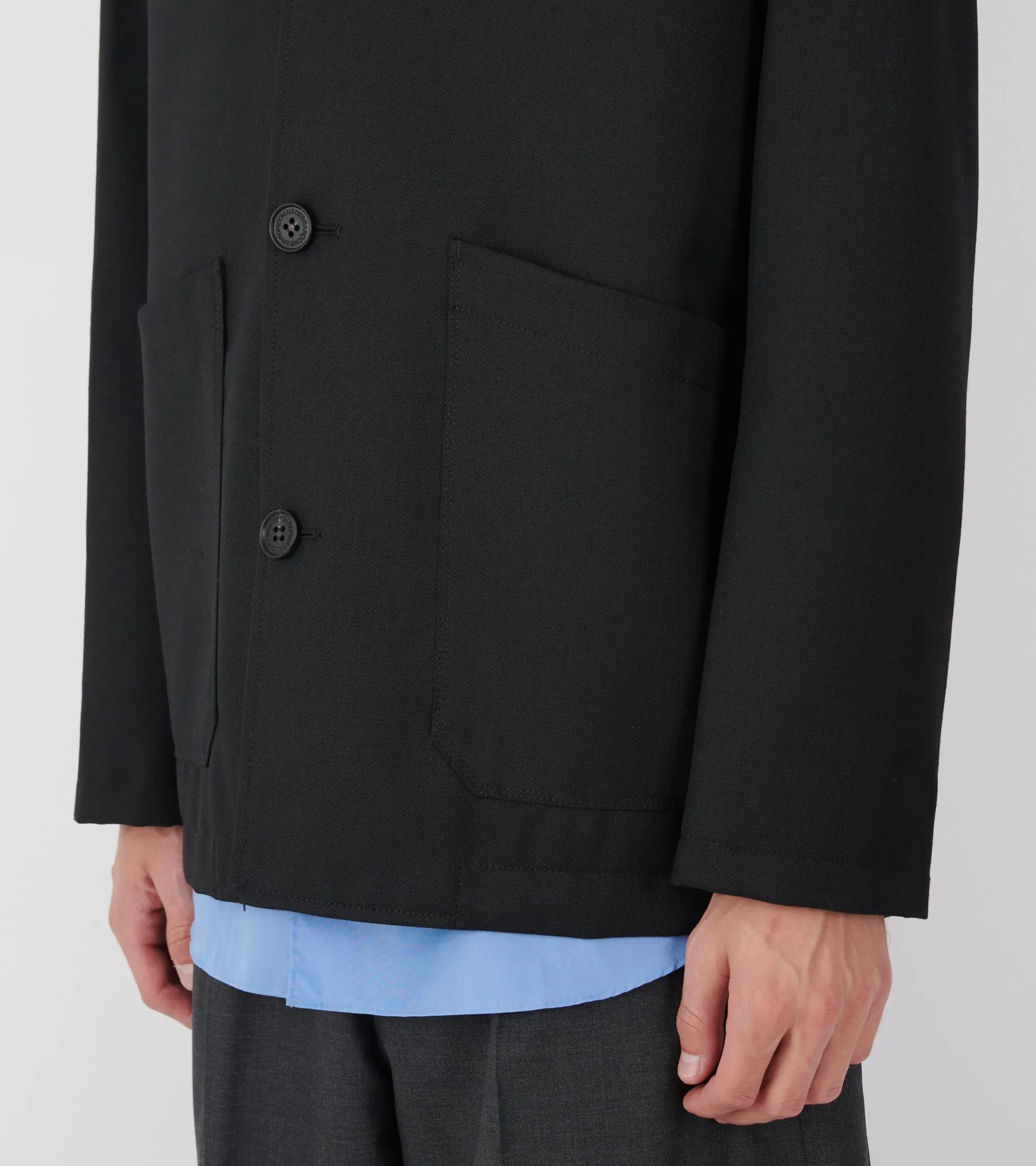 Wool Blazer Black sold by Dr. Adams product image thumbnail 5