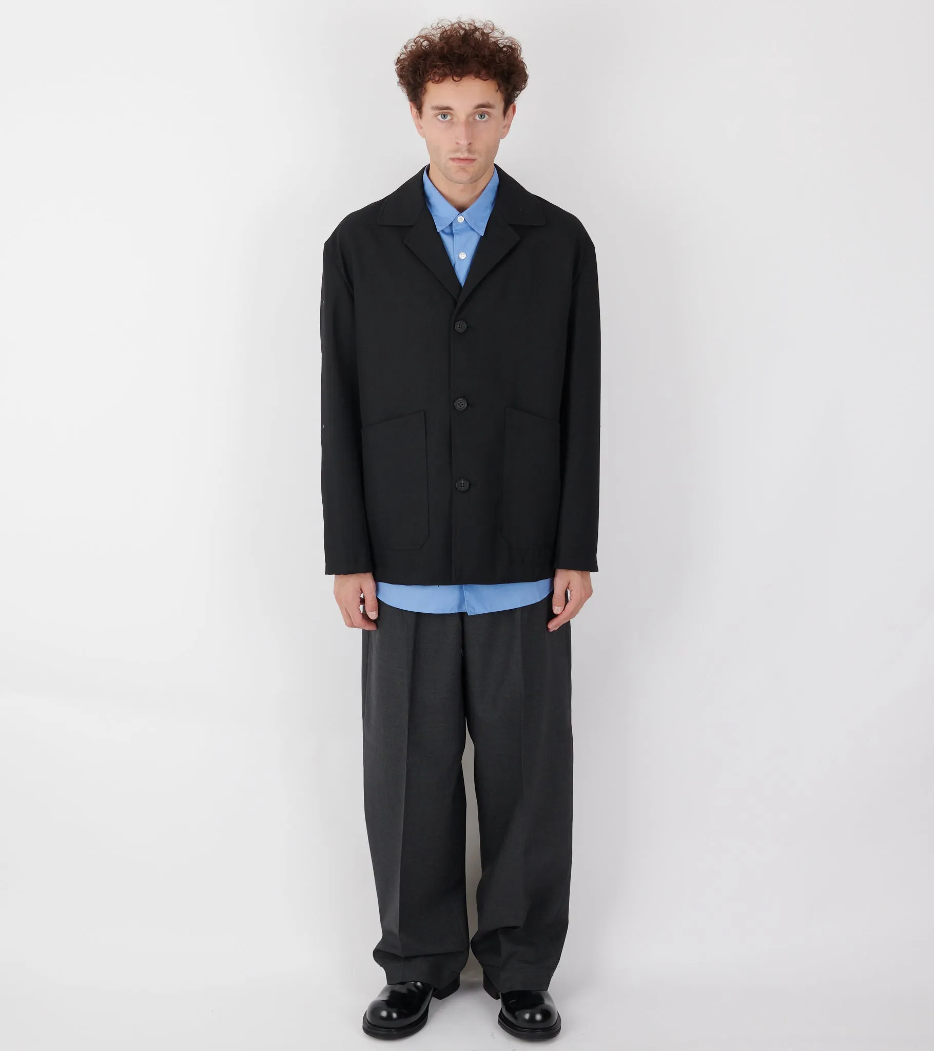 Wool Blazer Black sold by Dr. Adams product image thumbnail 2