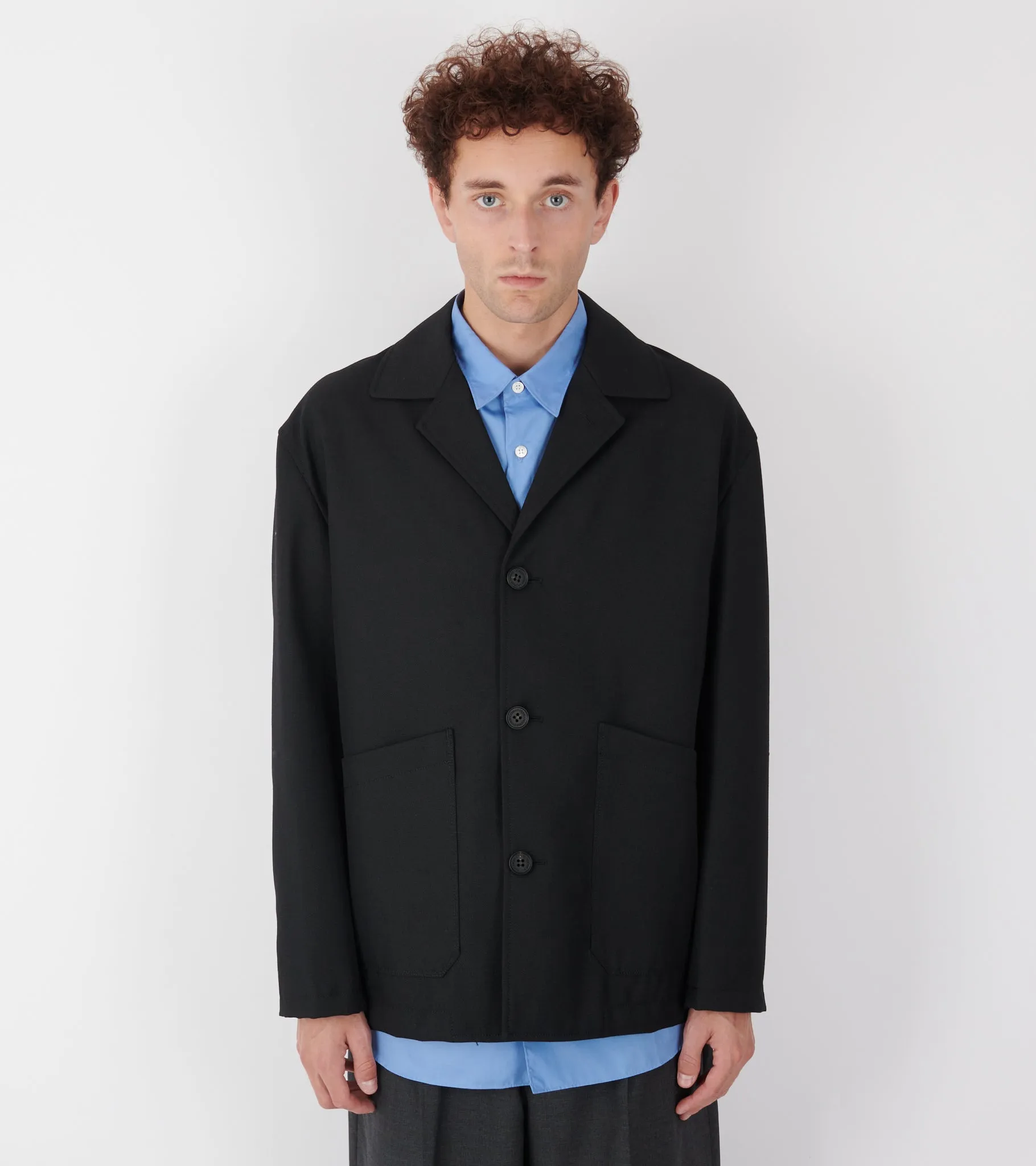 Wool Blazer Black sold by Dr. Adams product image thumbnail 3