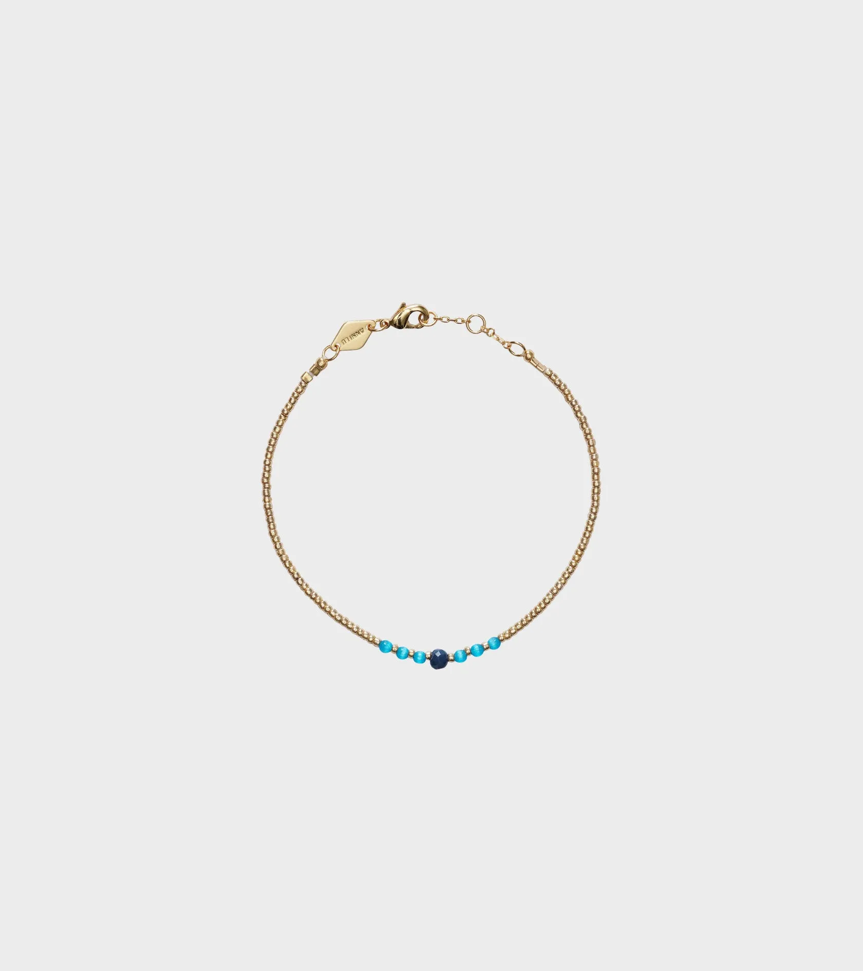 Bead & Gem Bracelet Mediterranean Blue sold by Dr. Adams