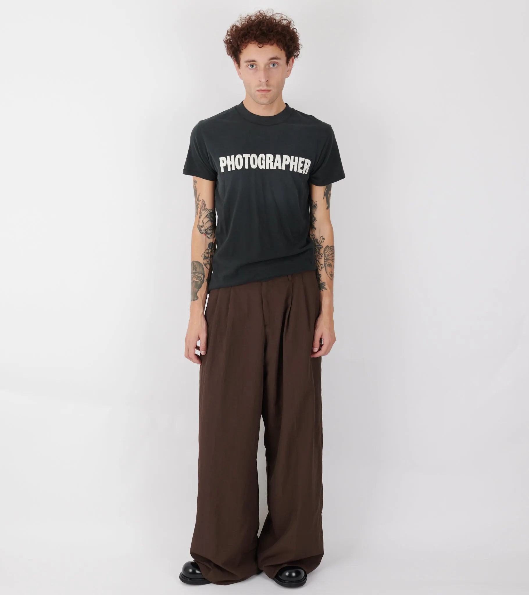 Photographer T-shirt Washed Black sold by Dr. Adams product image thumbnail 2