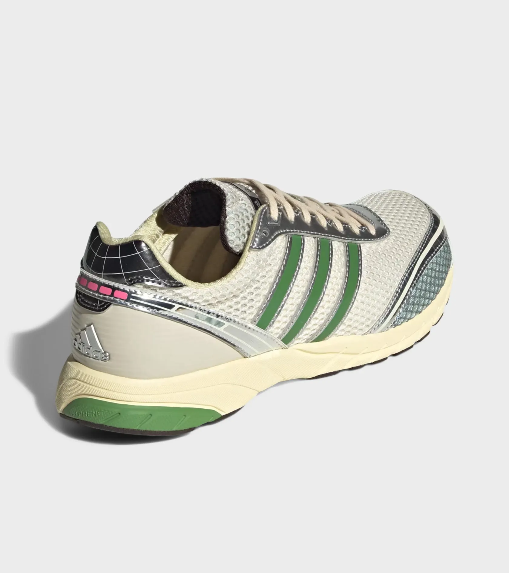 Adizero Adios OG Cream White/Preloved Green/Dark Brown sold by Dr. Adams product image thumbnail 3