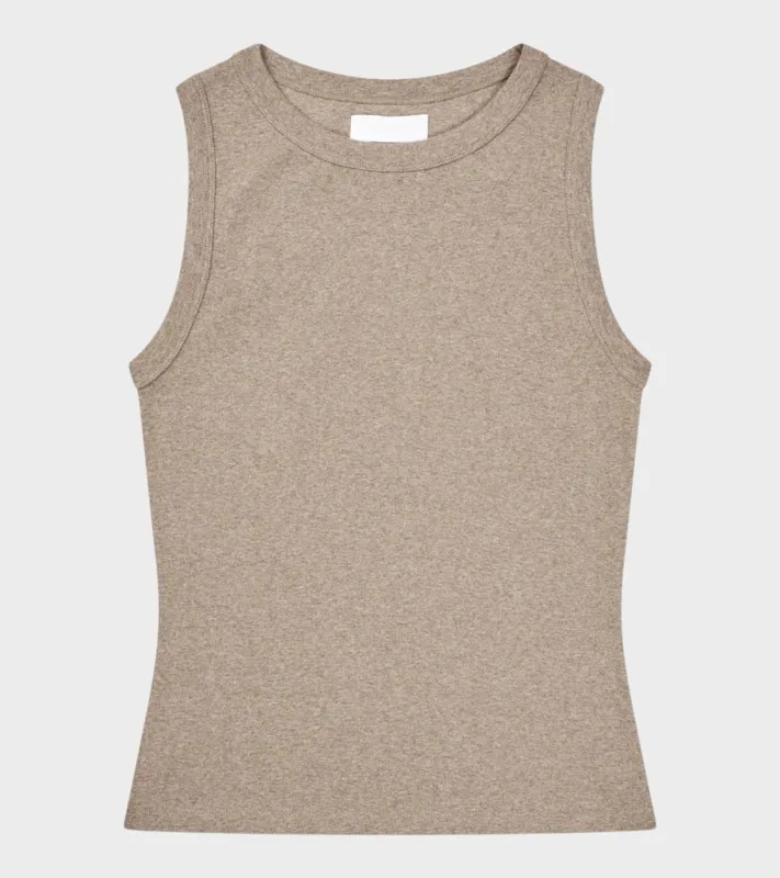Carrie Tank Taupe sold by Dr. Adams