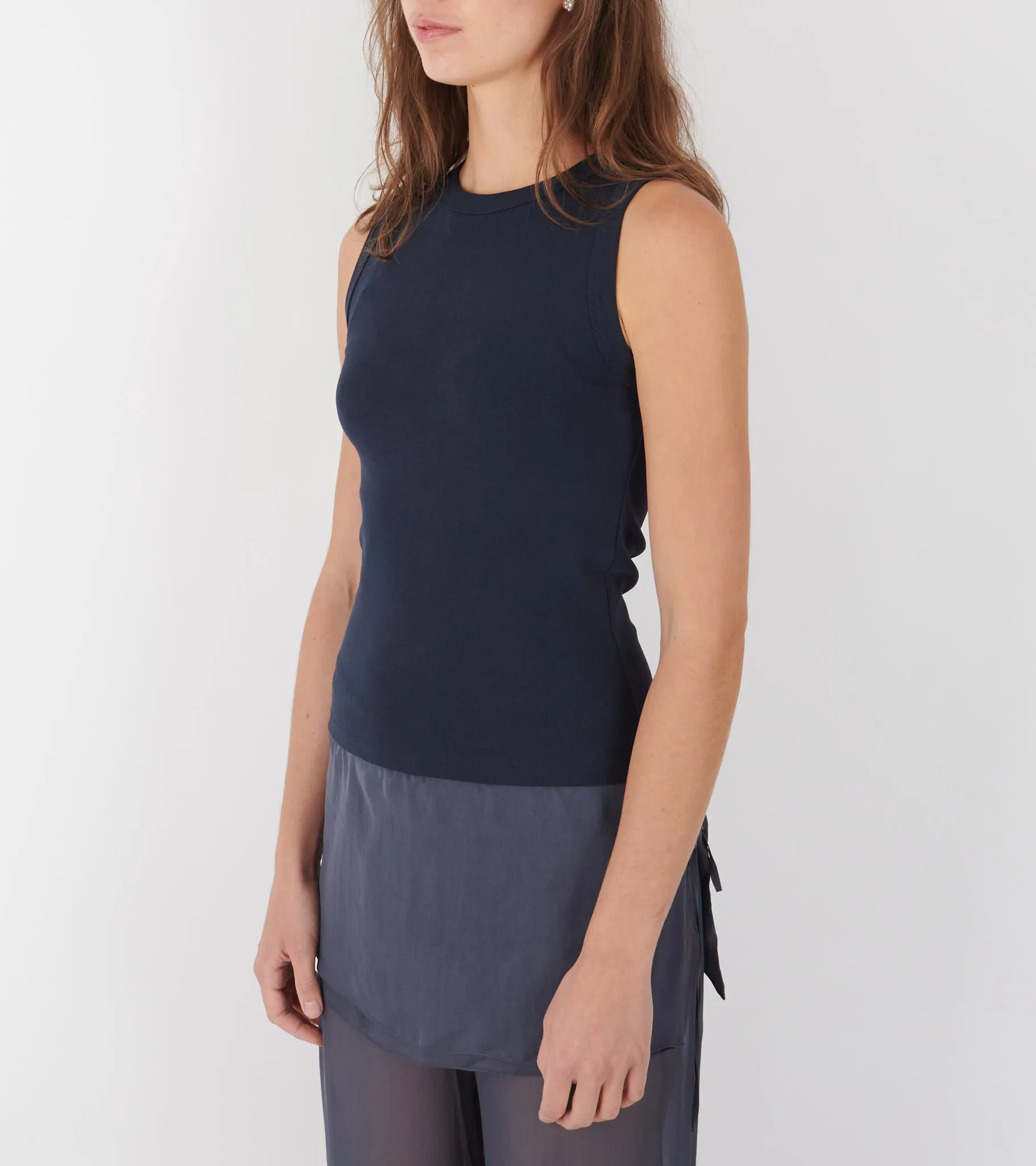 Carrie Tank Navy sold by Dr. Adams product image thumbnail 5