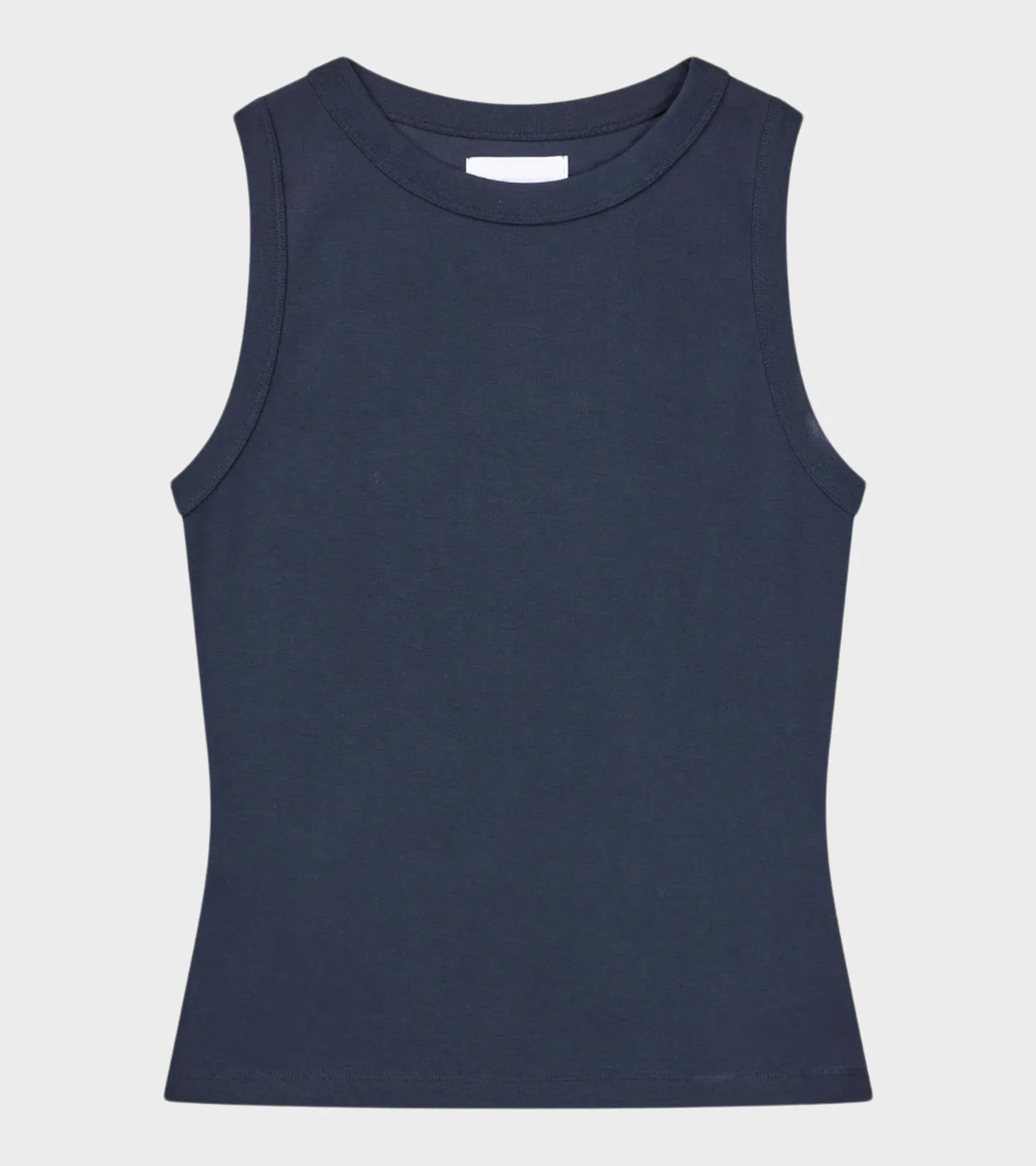 Carrie Tank Navy sold by Dr. Adams