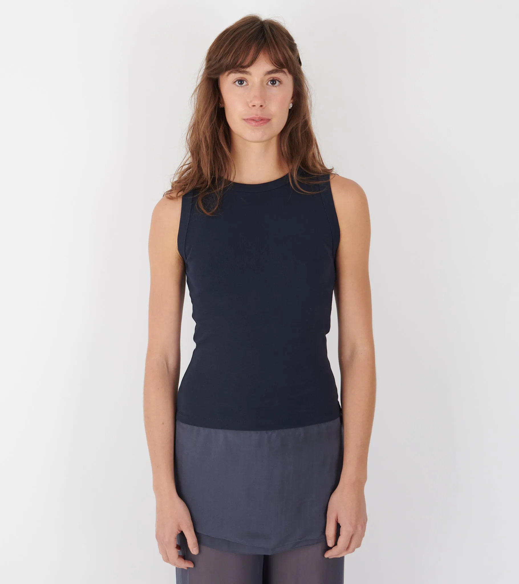 Carrie Tank Navy sold by Dr. Adams product image thumbnail 3