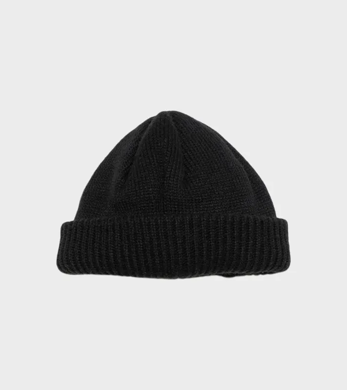 Windstopper Beanie Black made by Nanamica