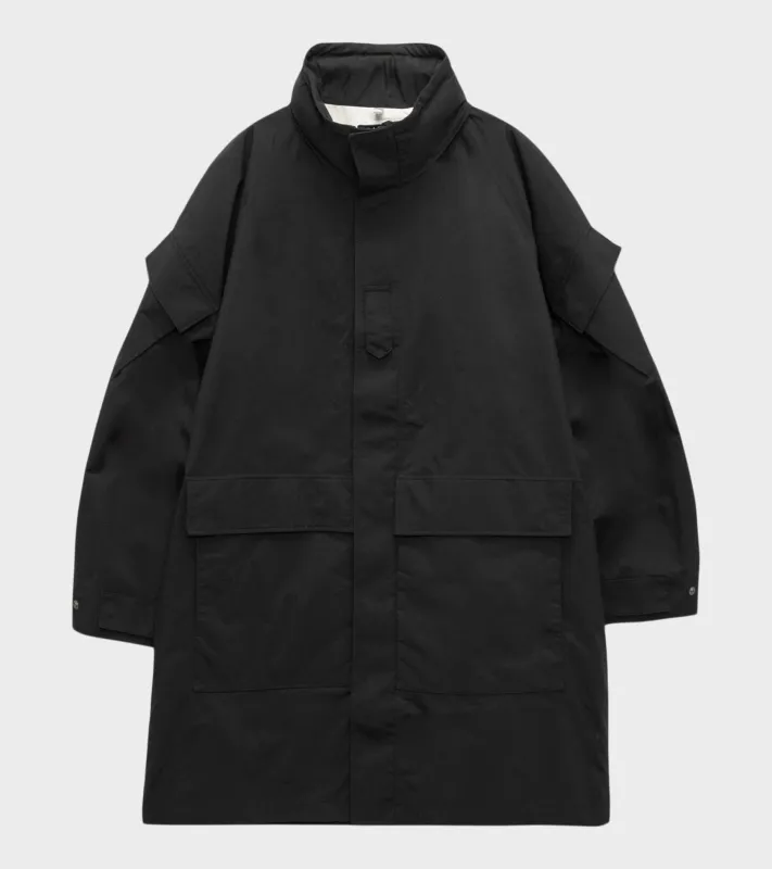 2L Nylon Gore-Tex Cruiser Coat Black sold by Dr. Adams