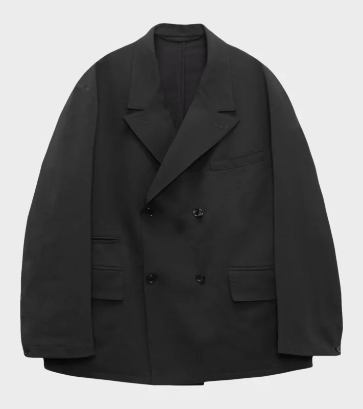 Alphadry Club Jacket Black made by Nanamica