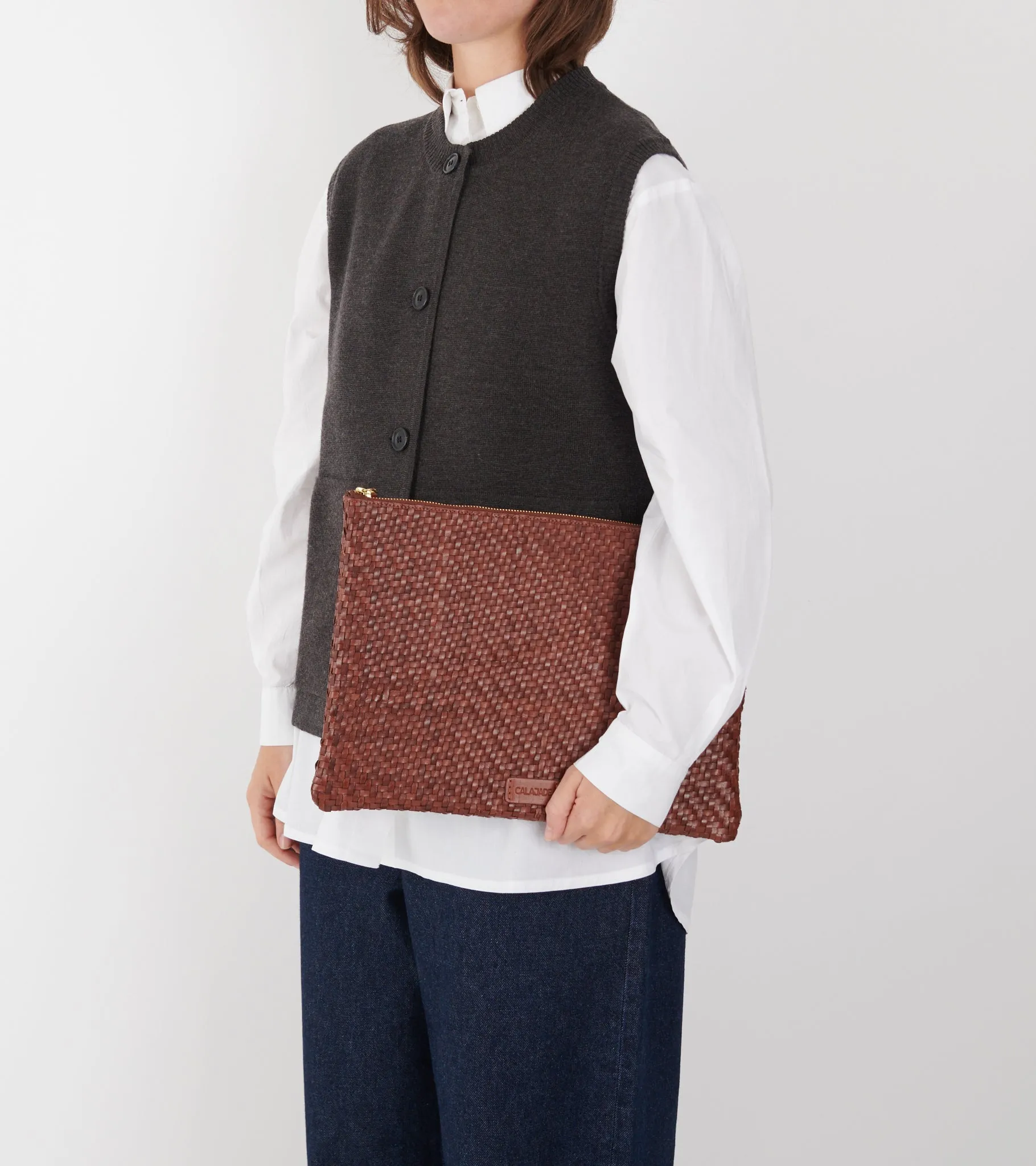 Batu Large Pouch Nutmeg sold by Dr. Adams product image thumbnail 2