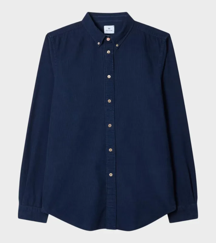 Corduroy Shirt Dark Blue sold by Dr. Adams