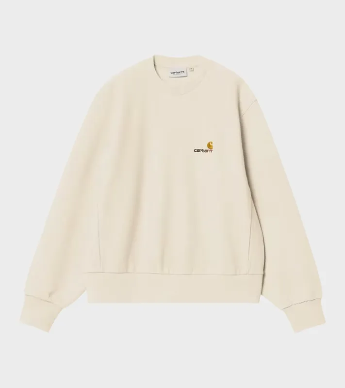 W American Script Sweatshirt Natural sold by Dr. Adams