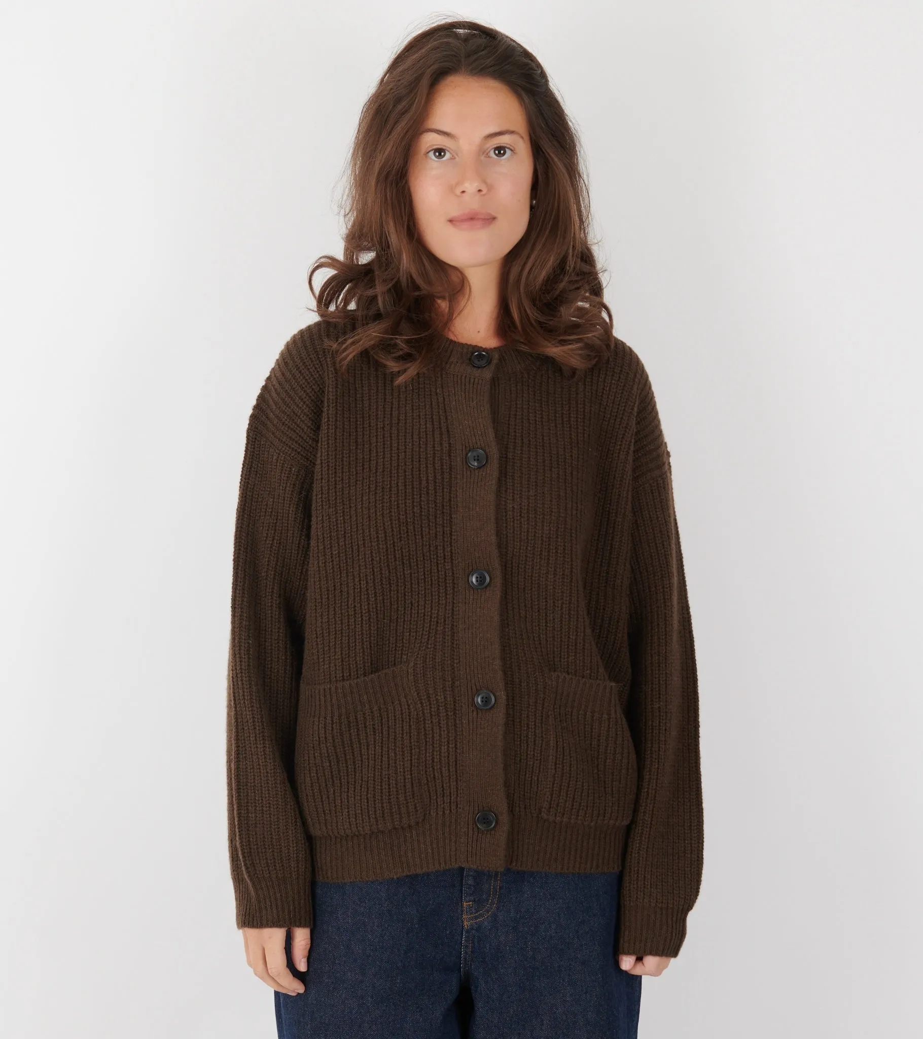 Bine Cardigan Dark Brown sold by Dr. Adams product image thumbnail 2