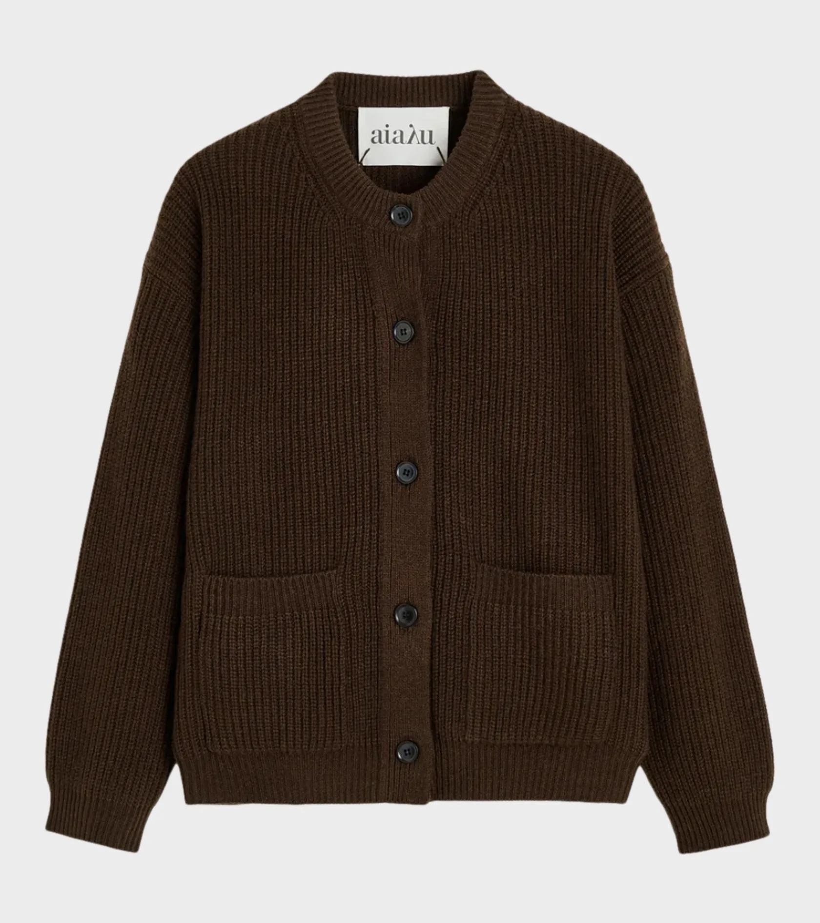 Bine Cardigan Dark Brown sold by Dr. Adams