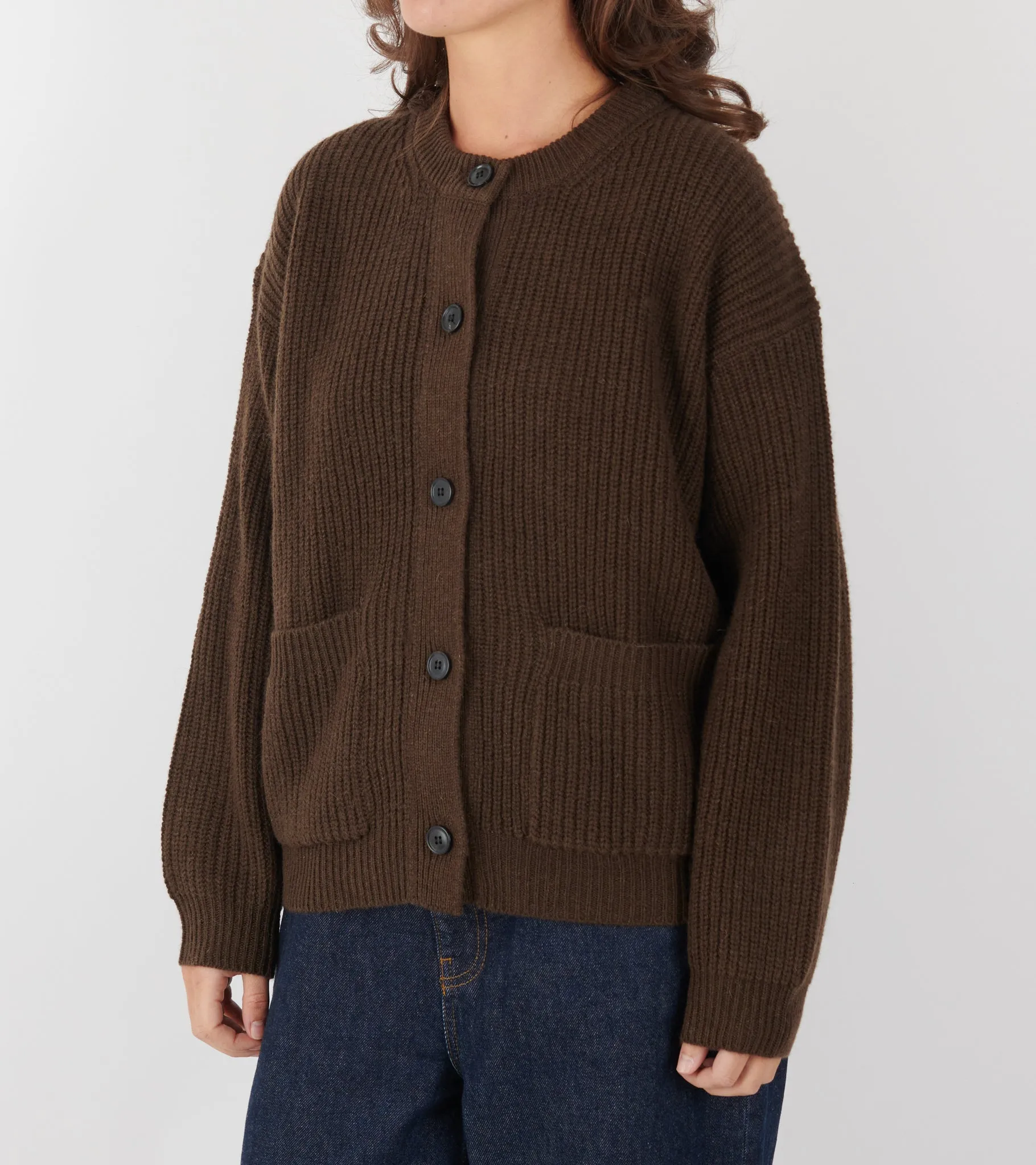 Bine Cardigan Dark Brown sold by Dr. Adams product image thumbnail 3